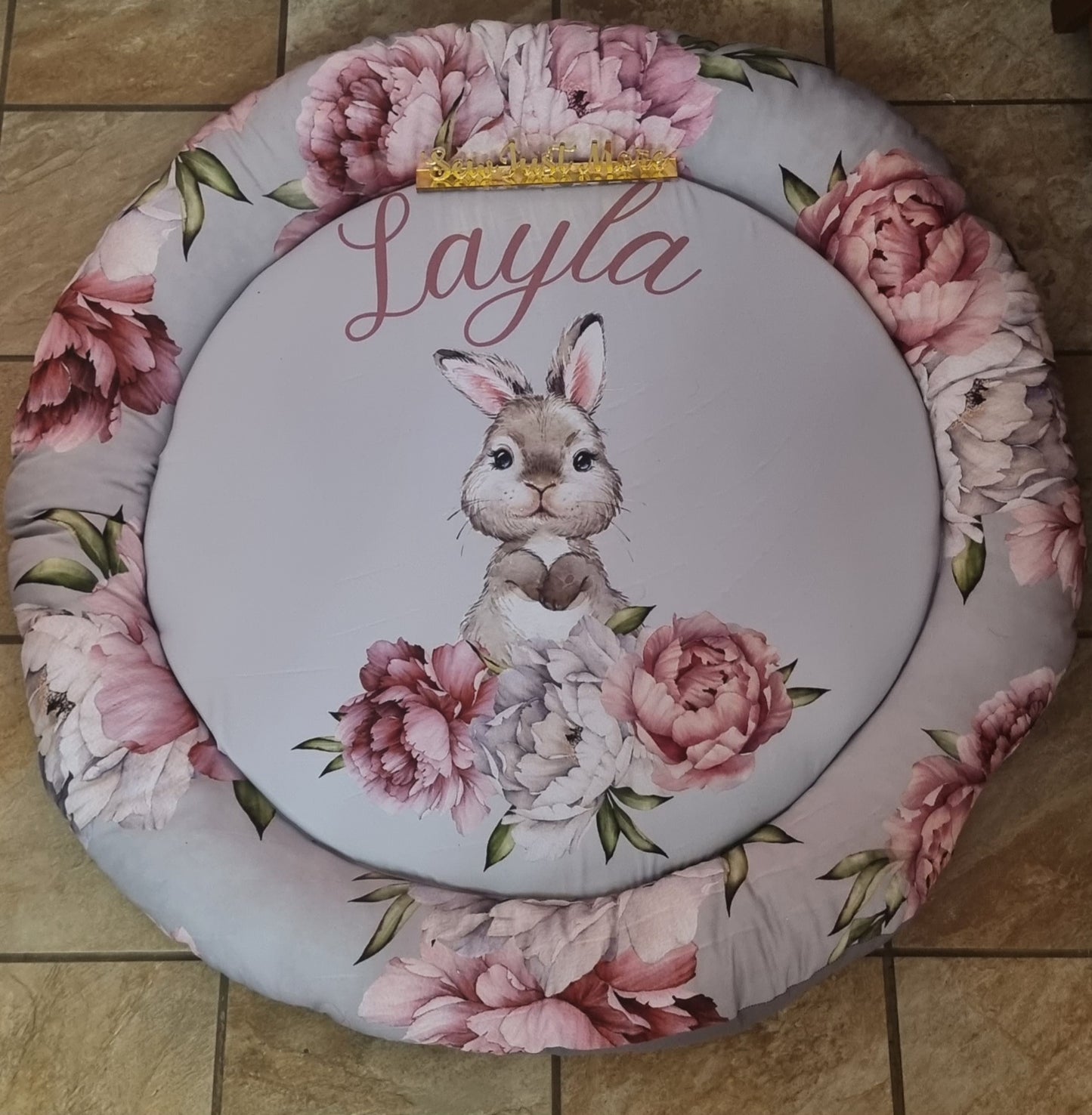 Silver Bunny Play Doughnuts - Sew Just More