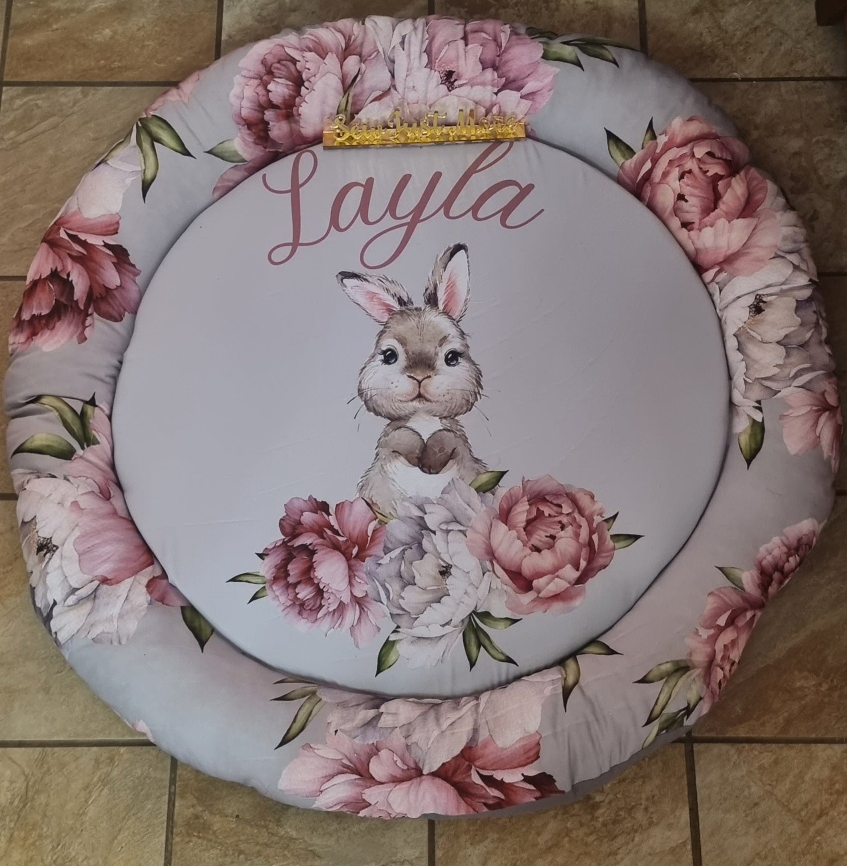 Silver Bunny Play Doughnuts - Sew Just More