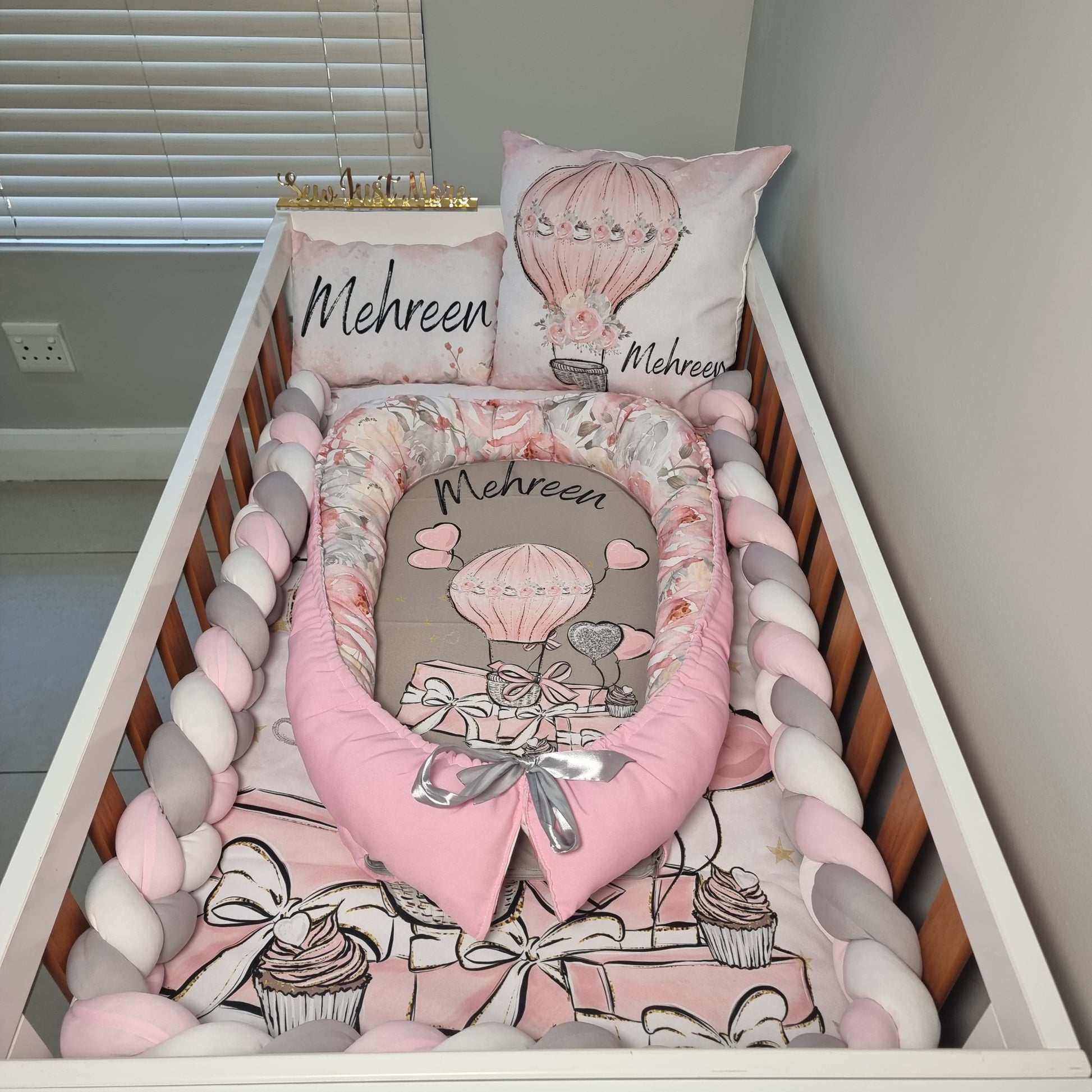 Glitter Hot Air balloon - Sew Just More