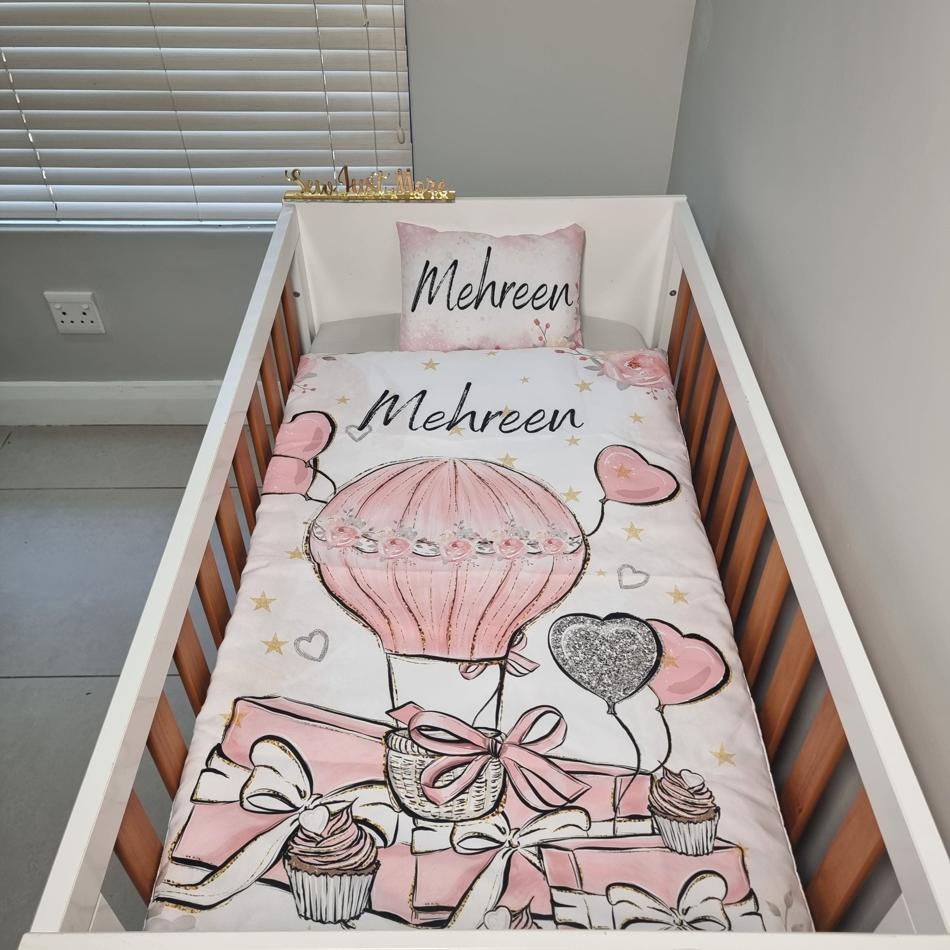 Glitter Hot Air balloon - Sew Just More