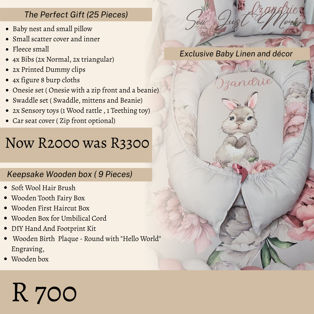 Keepsake Wooden box ( 9 Pieces)