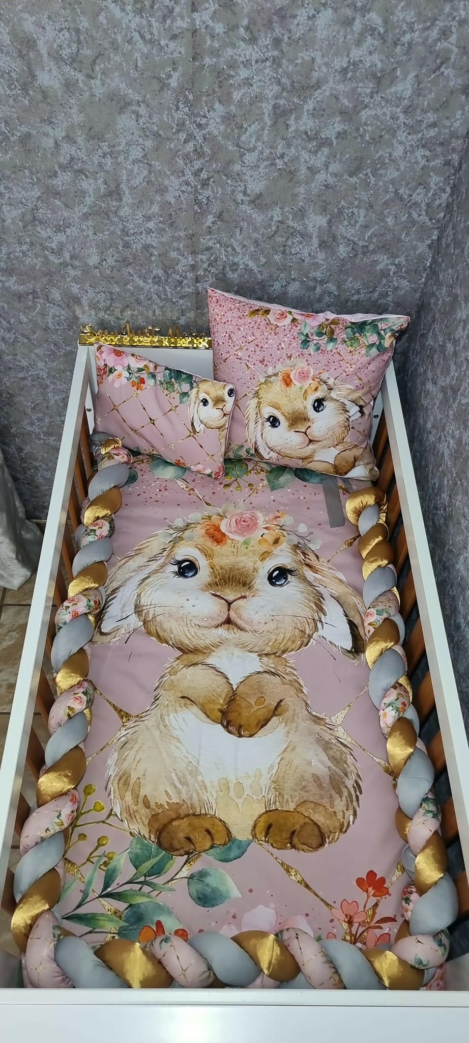 Gold Bunny - Sew Just More