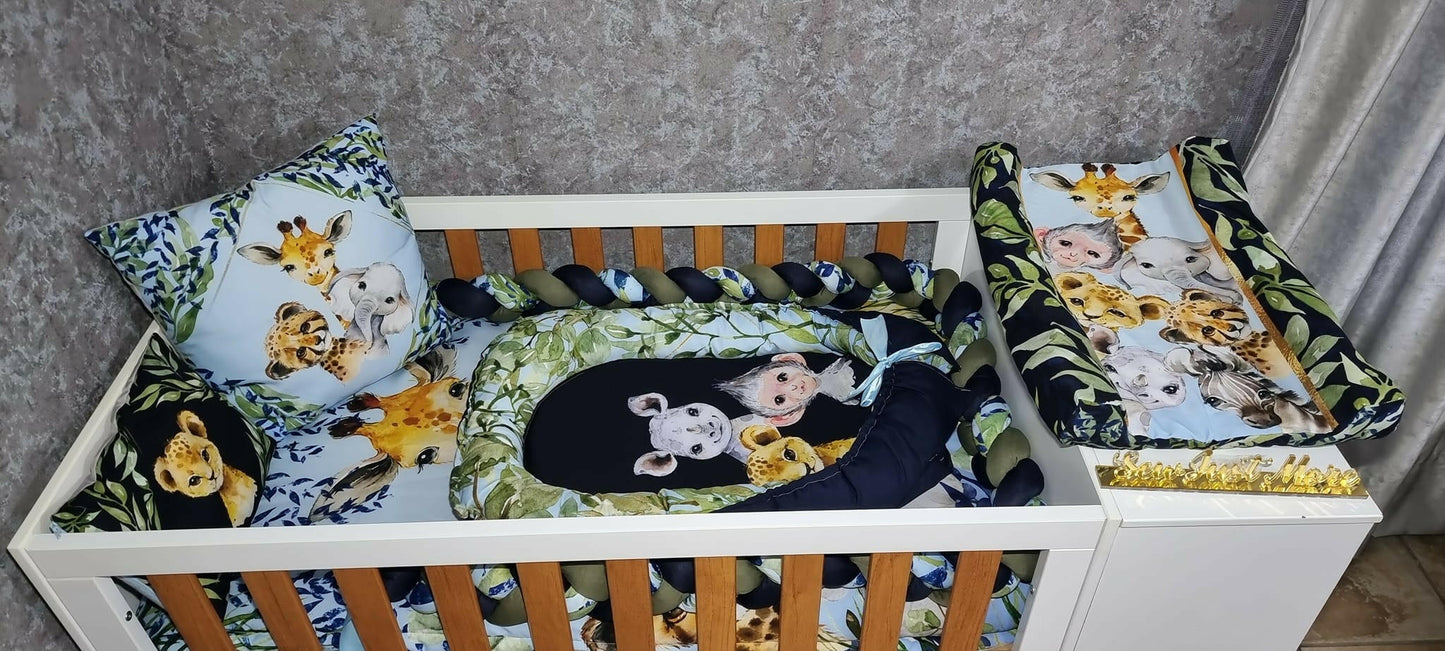 Baby Blue/Navy Safari - Sew Just More