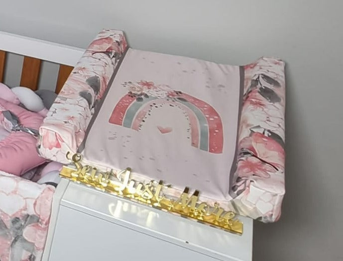 Over the Rainbow Ellie. Changing Mat - Sew Just More