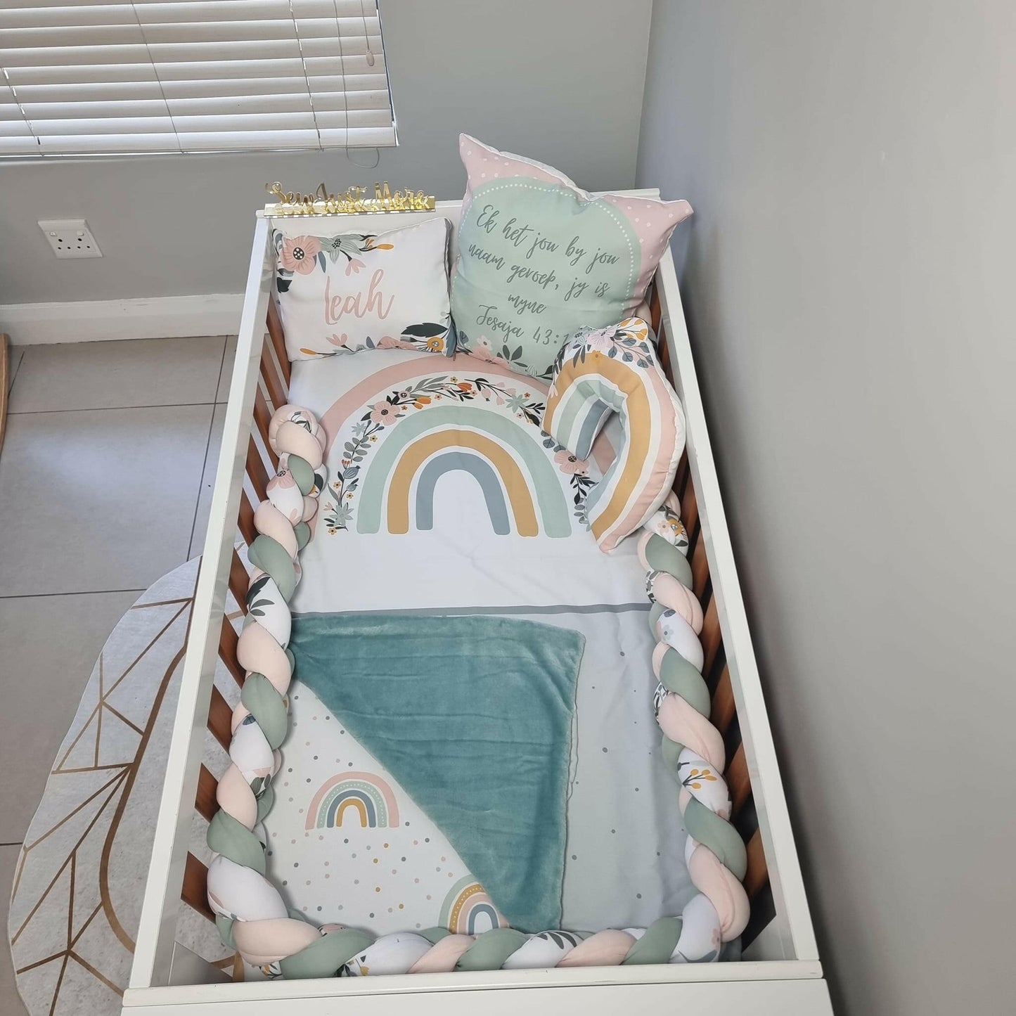 Boho Rainbow floral - Sew Just More