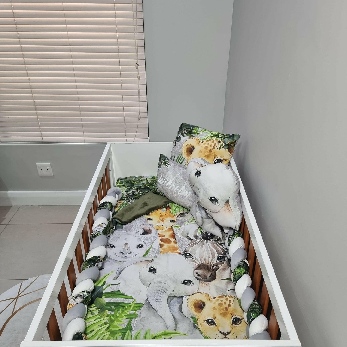 Grey Jungle Safari - Sew Just More