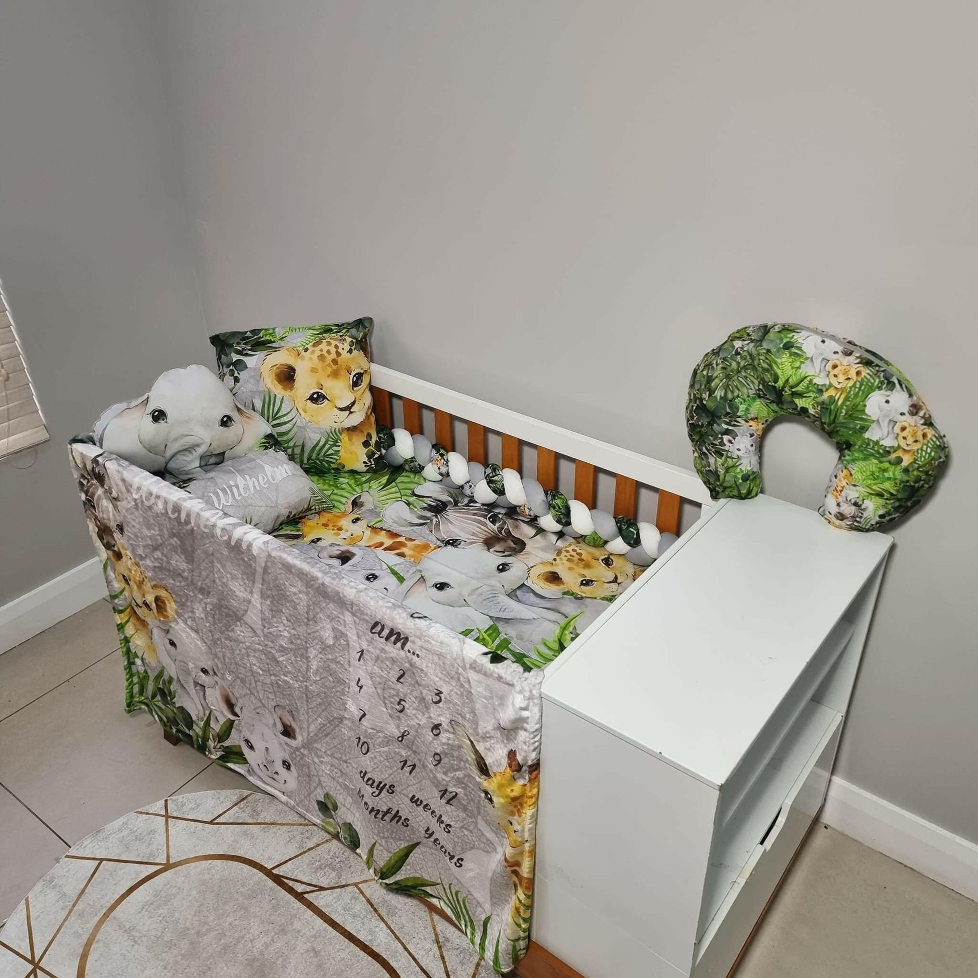 Grey Jungle Safari - Sew Just More