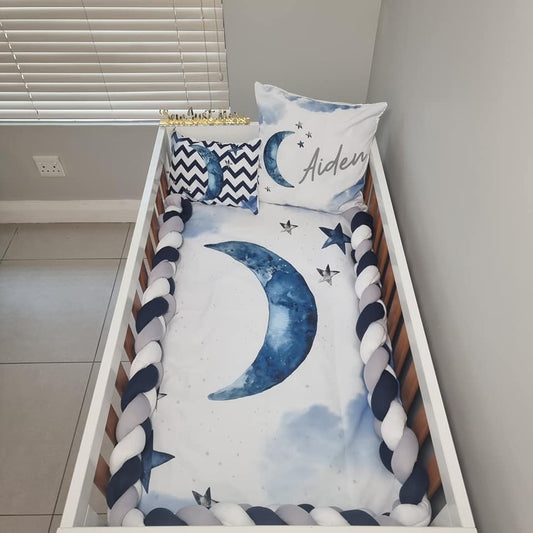 Navy Moon and Stars - Sew Just More