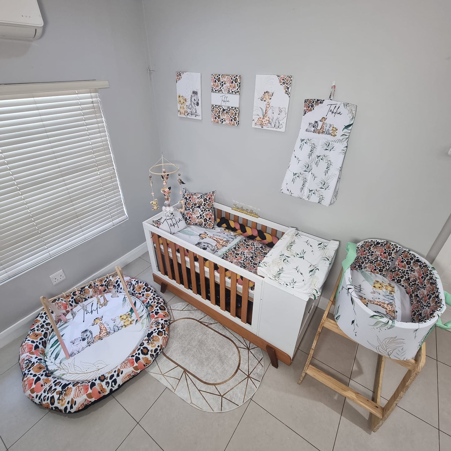 Floral Leopard Safari - Sew Just More