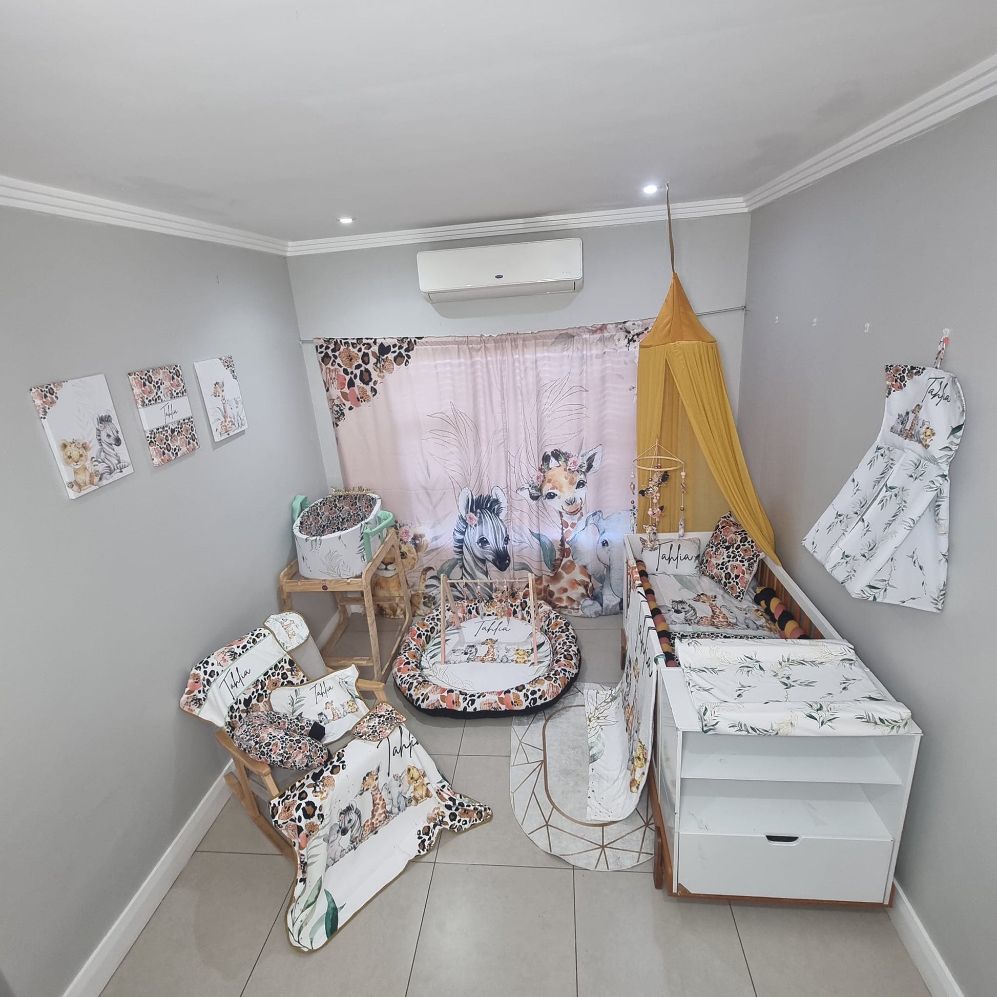 Floral Leopard Safari - Sew Just More