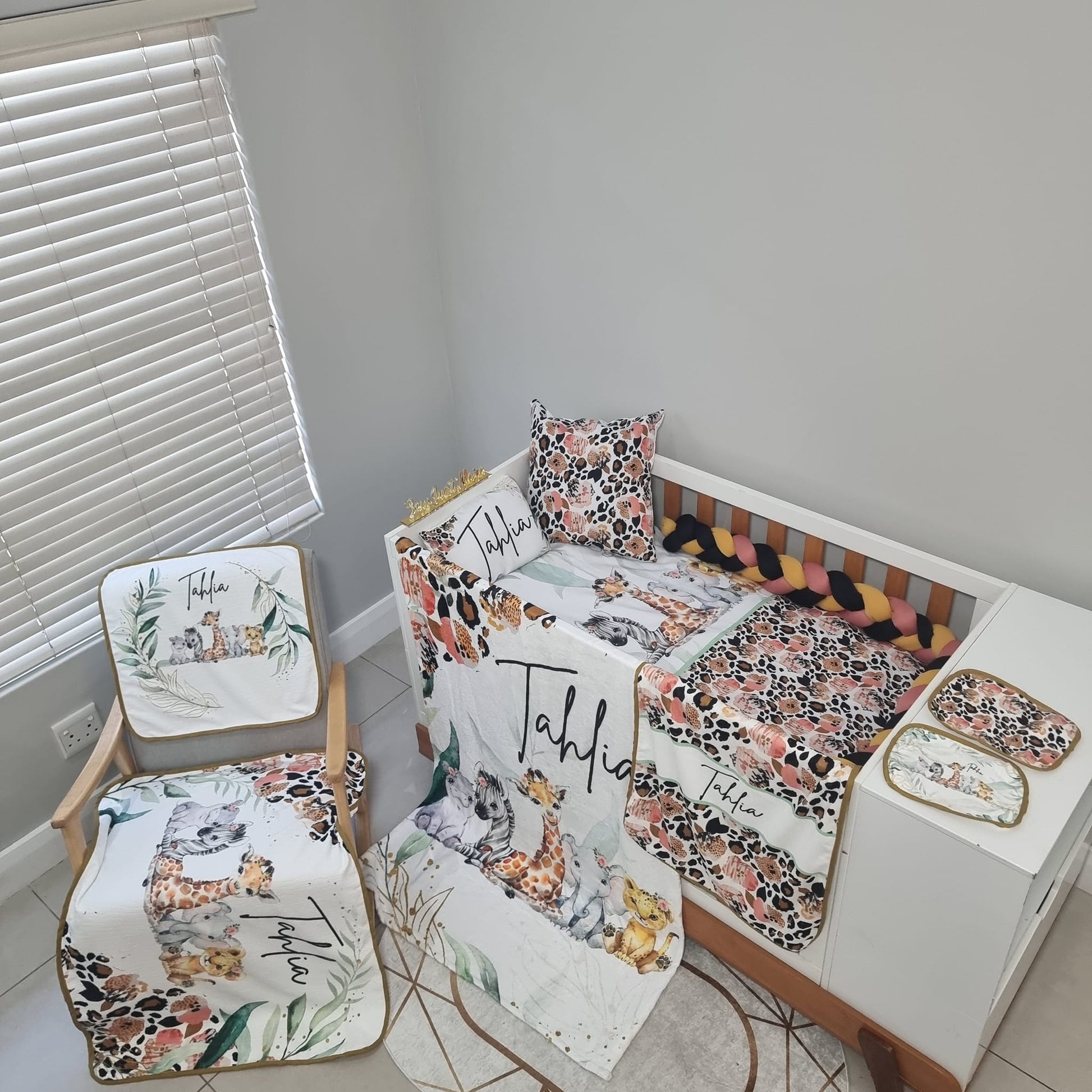 Floral Leopard Safari - Sew Just More