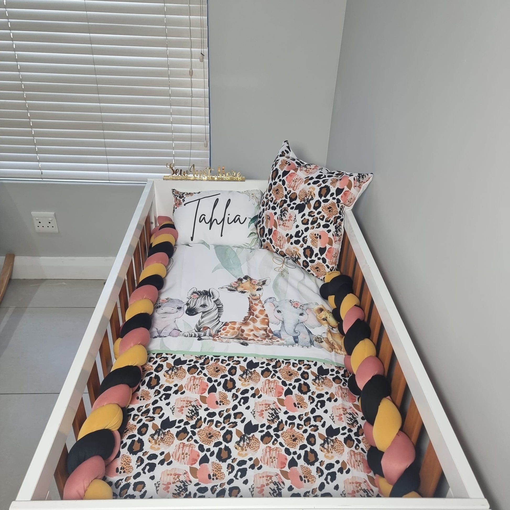 Floral Leopard Safari - Sew Just More