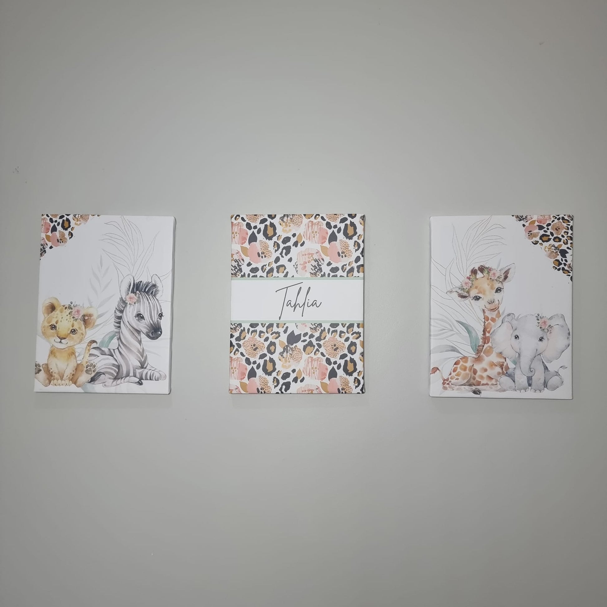 Floral Leopard Safari - Sew Just More