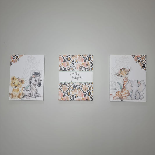 Floral Leopard Safari - Sew Just More