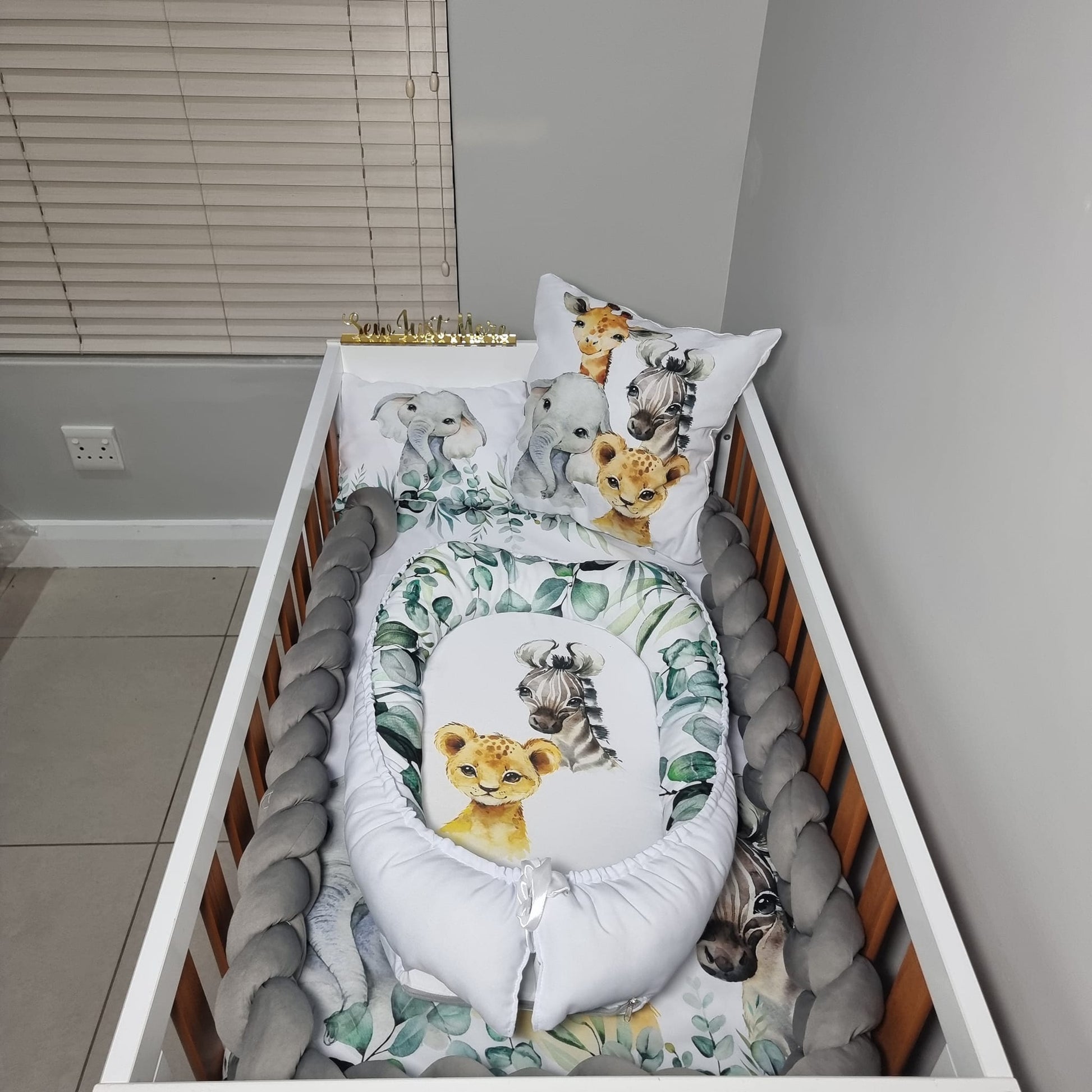 Sage Leafy Safari - Sew Just More