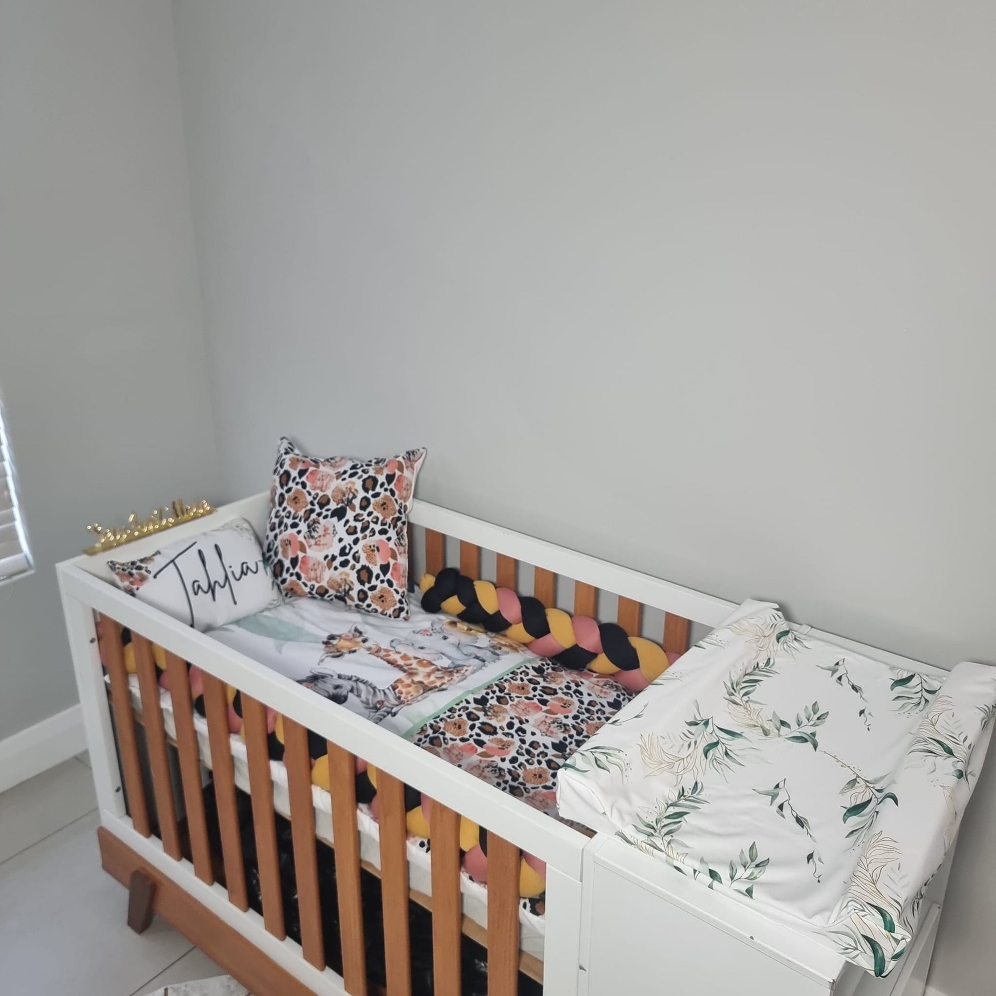 Floral Leopard Safari - Sew Just More