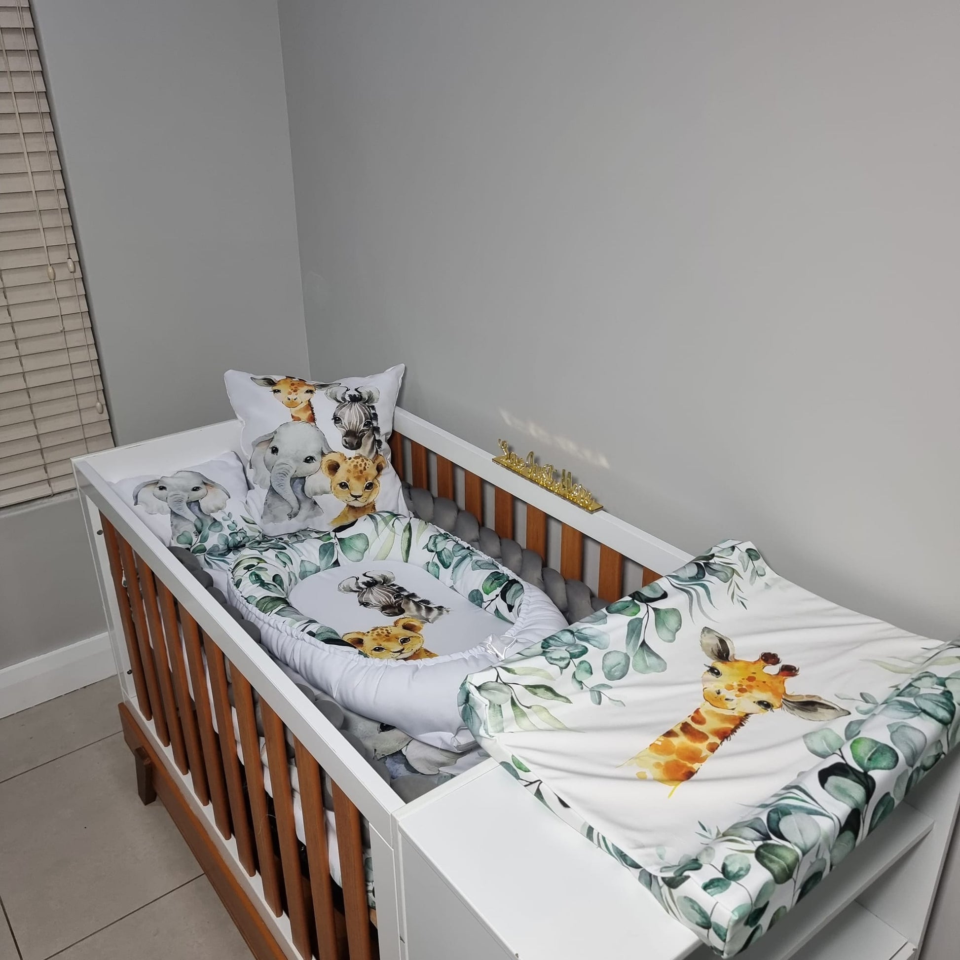 Sage Leafy Safari - Sew Just More