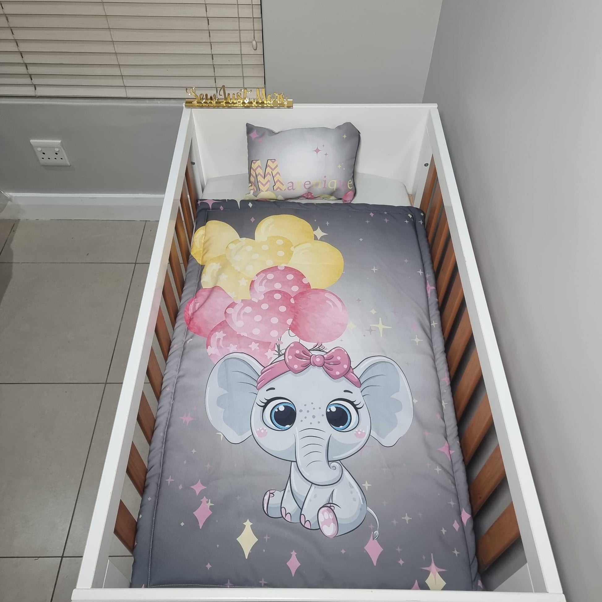 Pink and Yellow Balloon Ellie - Sew Just More