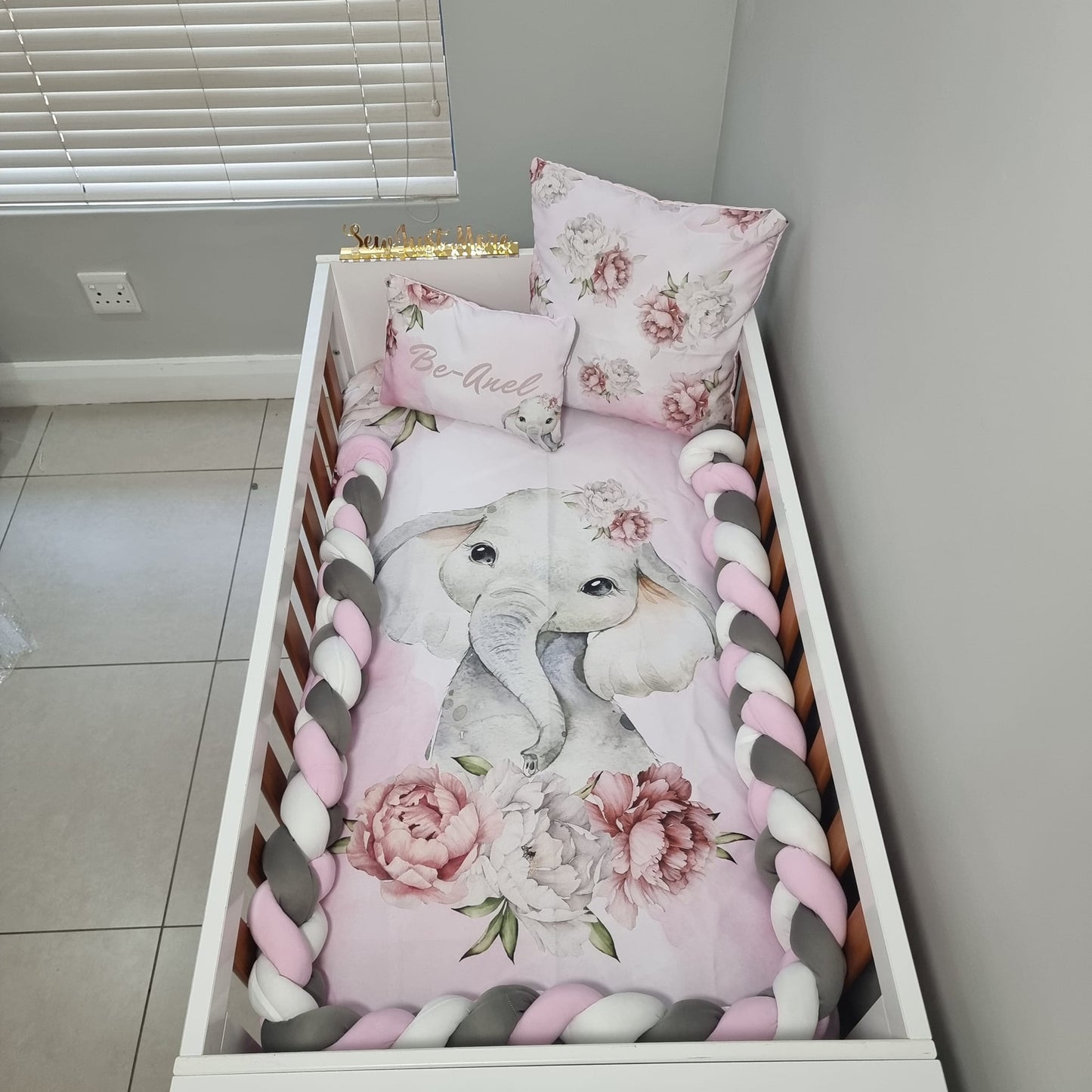 Baby Pink Peonies Ellie - Sew Just More