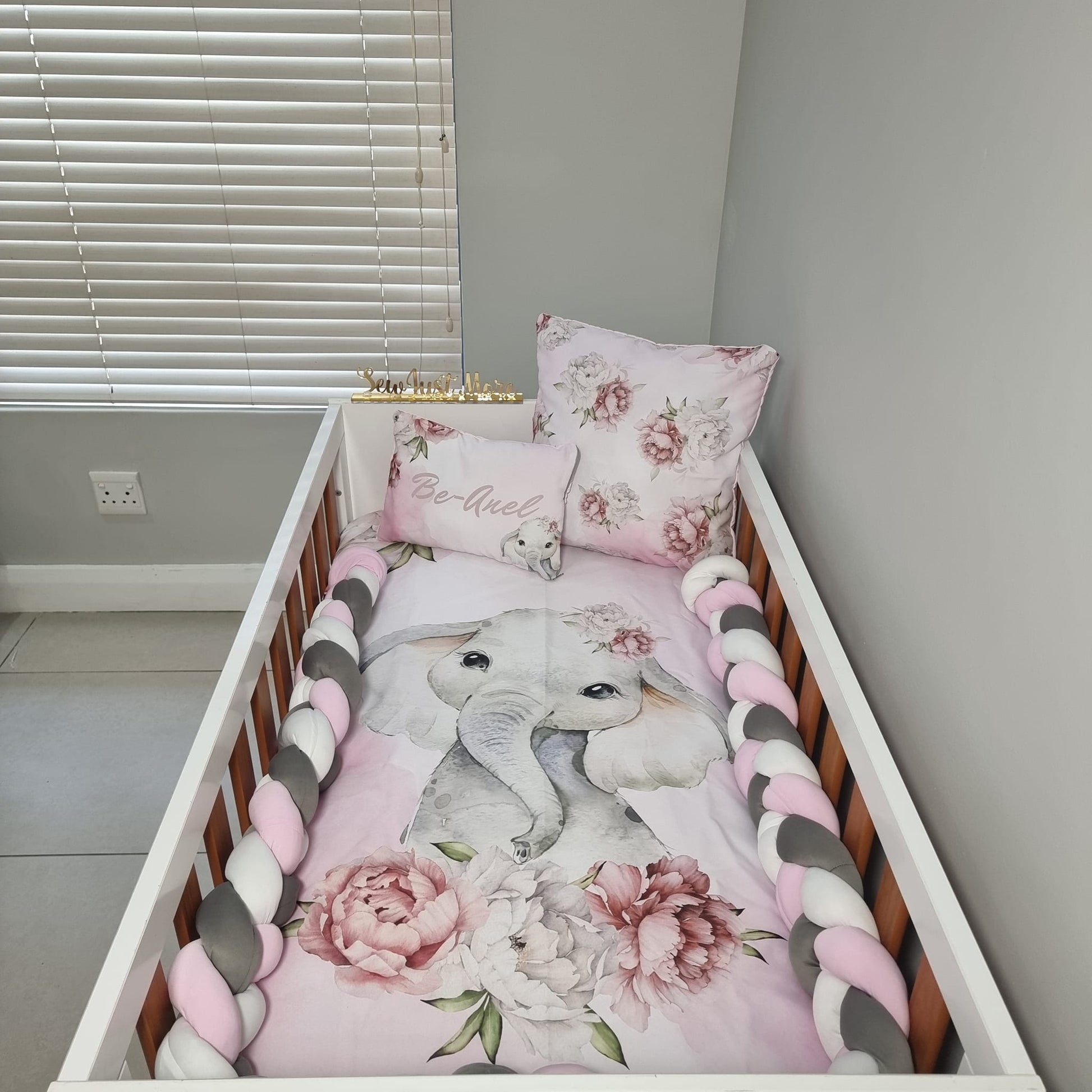 Baby Pink Peonies Ellie - Sew Just More