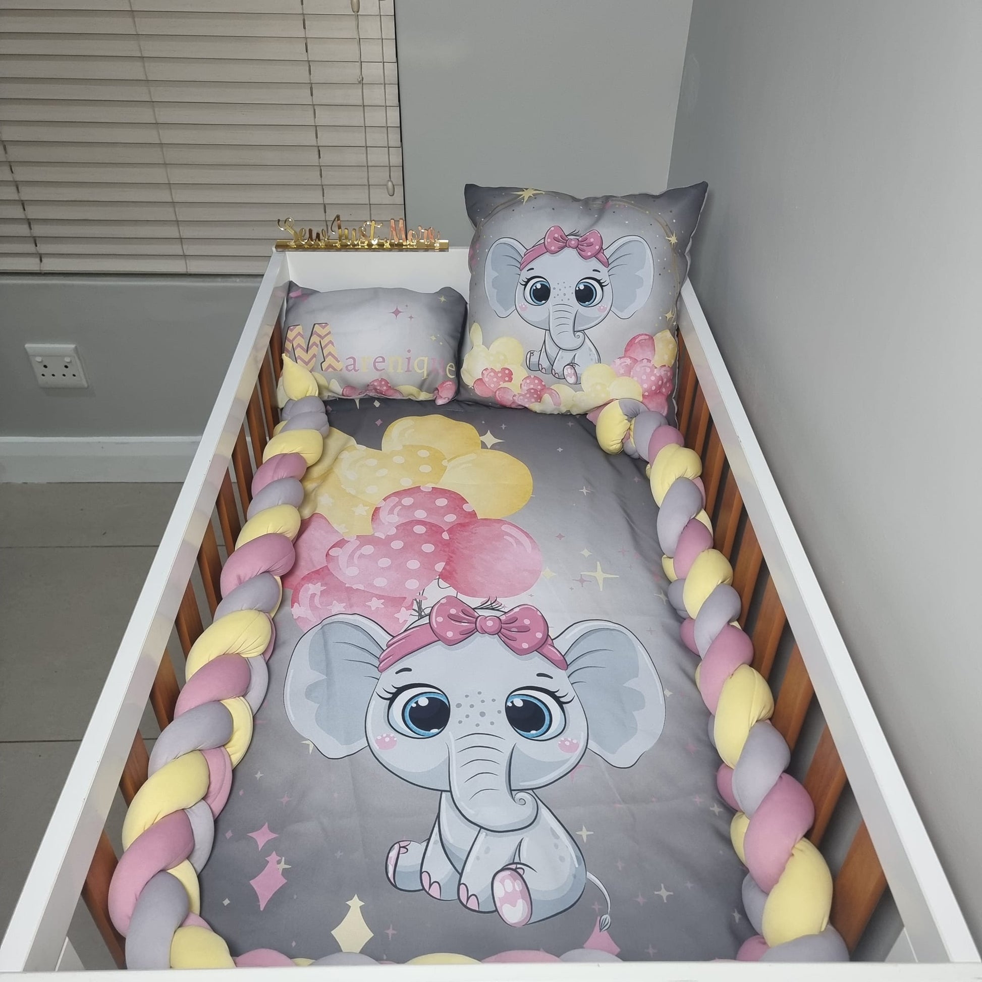 Pink and Yellow Balloon Ellie - Sew Just More