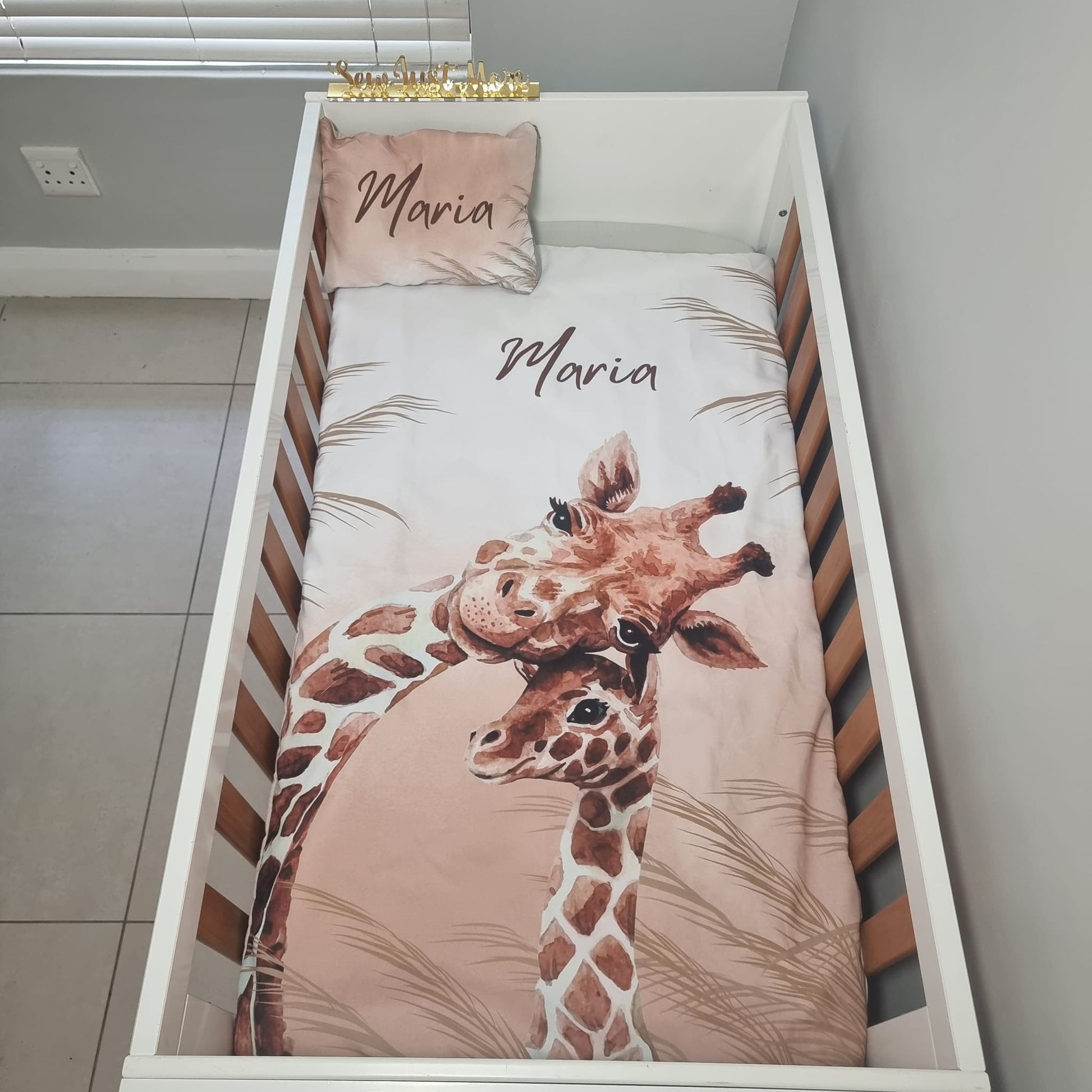 Boho Giraffe - Sew Just More