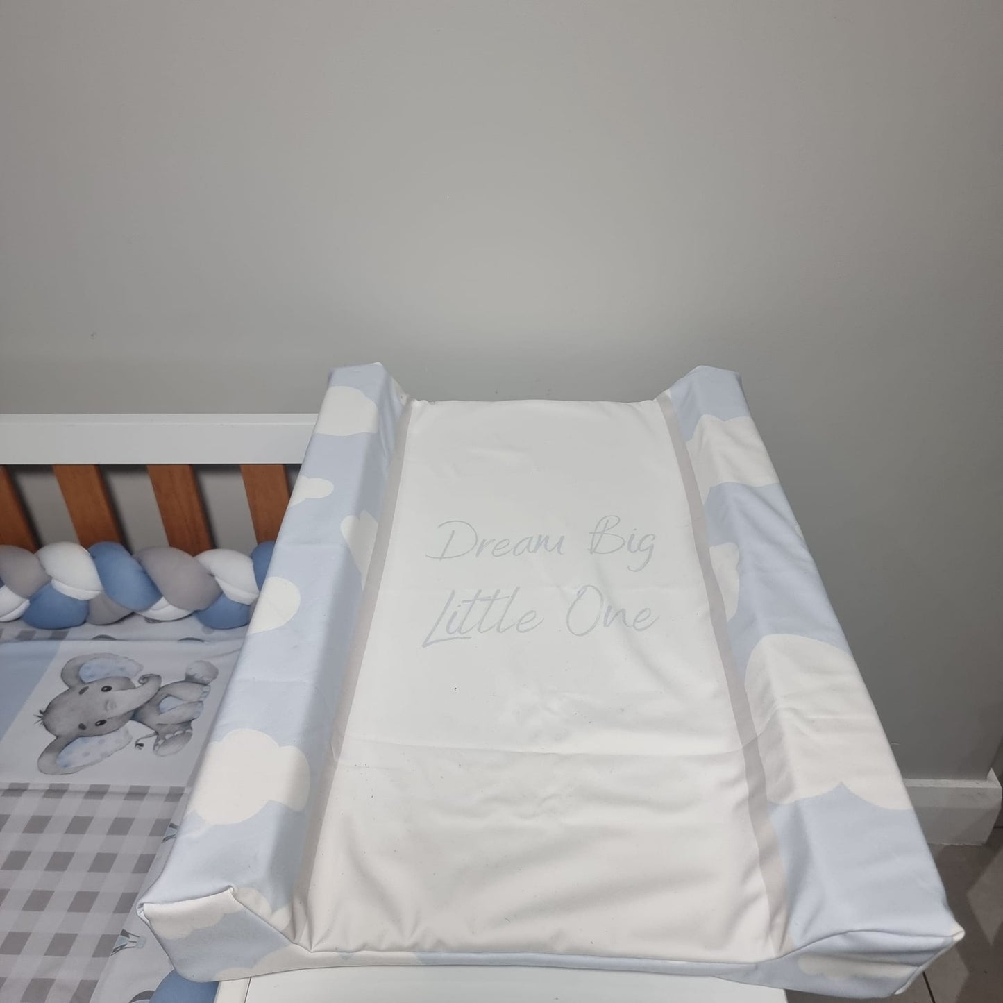 Soft Blue Air balloon Ellie - Sew Just More