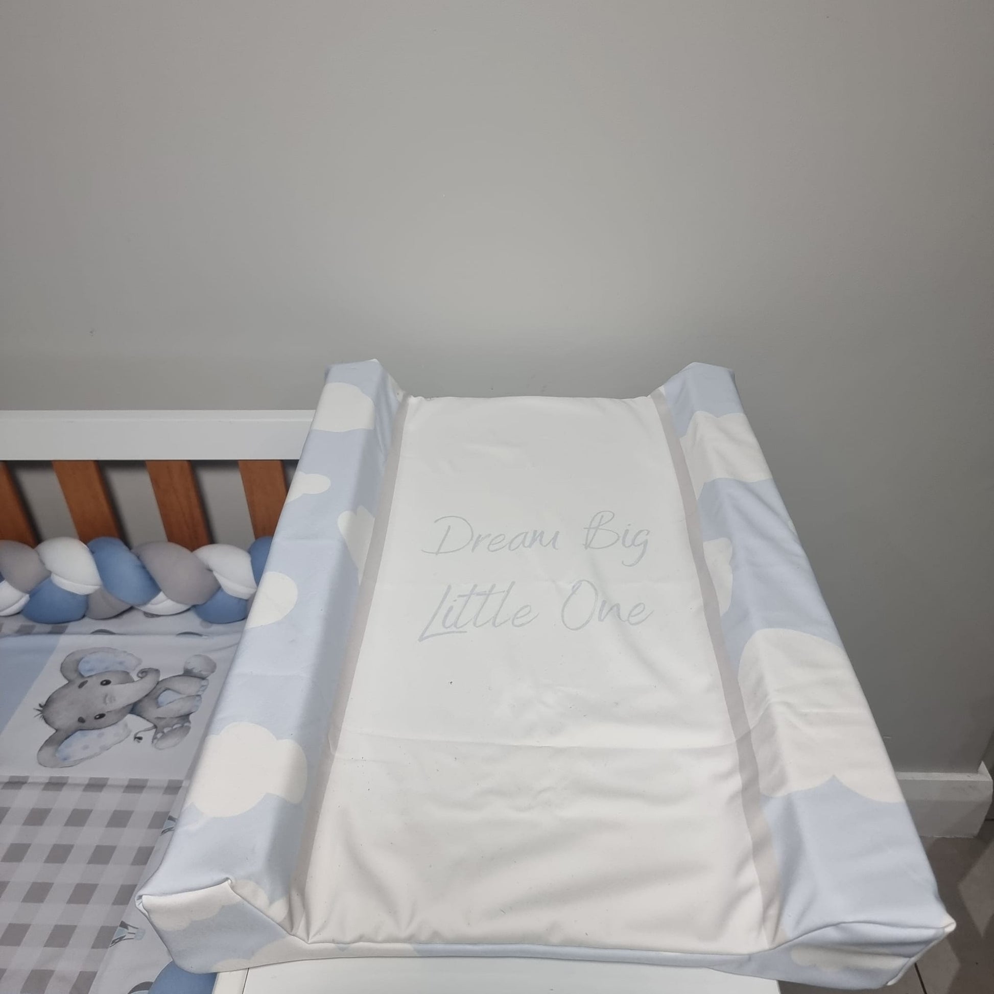 Soft Blue Air balloon Ellie - Sew Just More