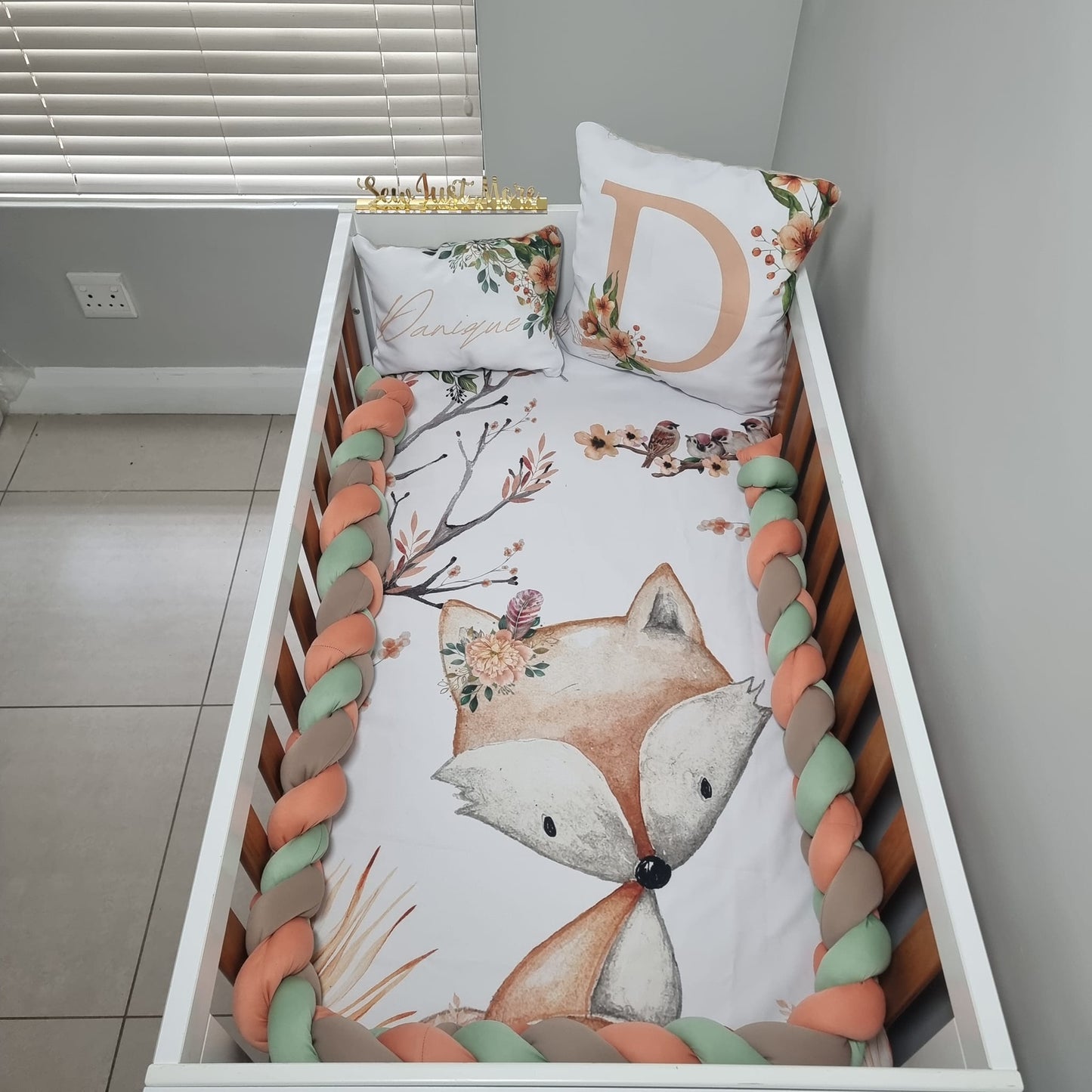 Peachy Boho Woodlands - Sew Just More