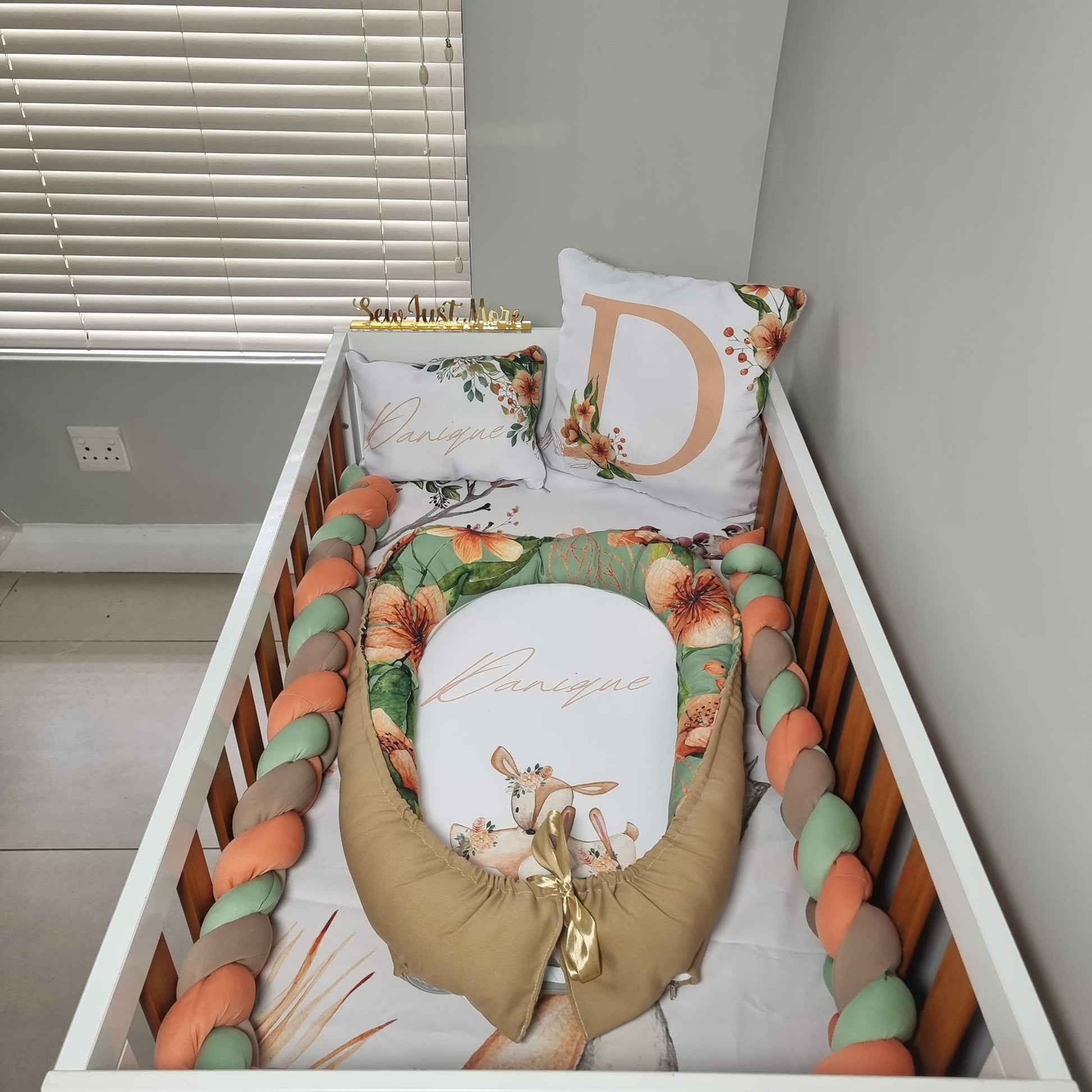 Peachy Boho Woodlands - Sew Just More