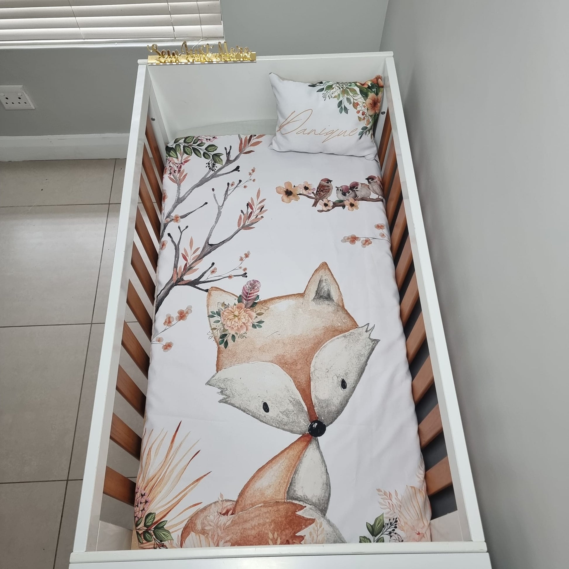 Peachy Boho Woodlands - Sew Just More