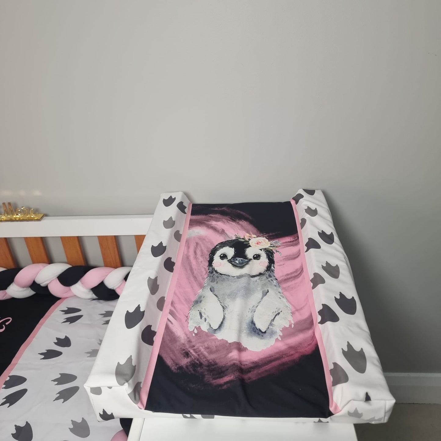 Pink Pawsome Penguin - Sew Just More