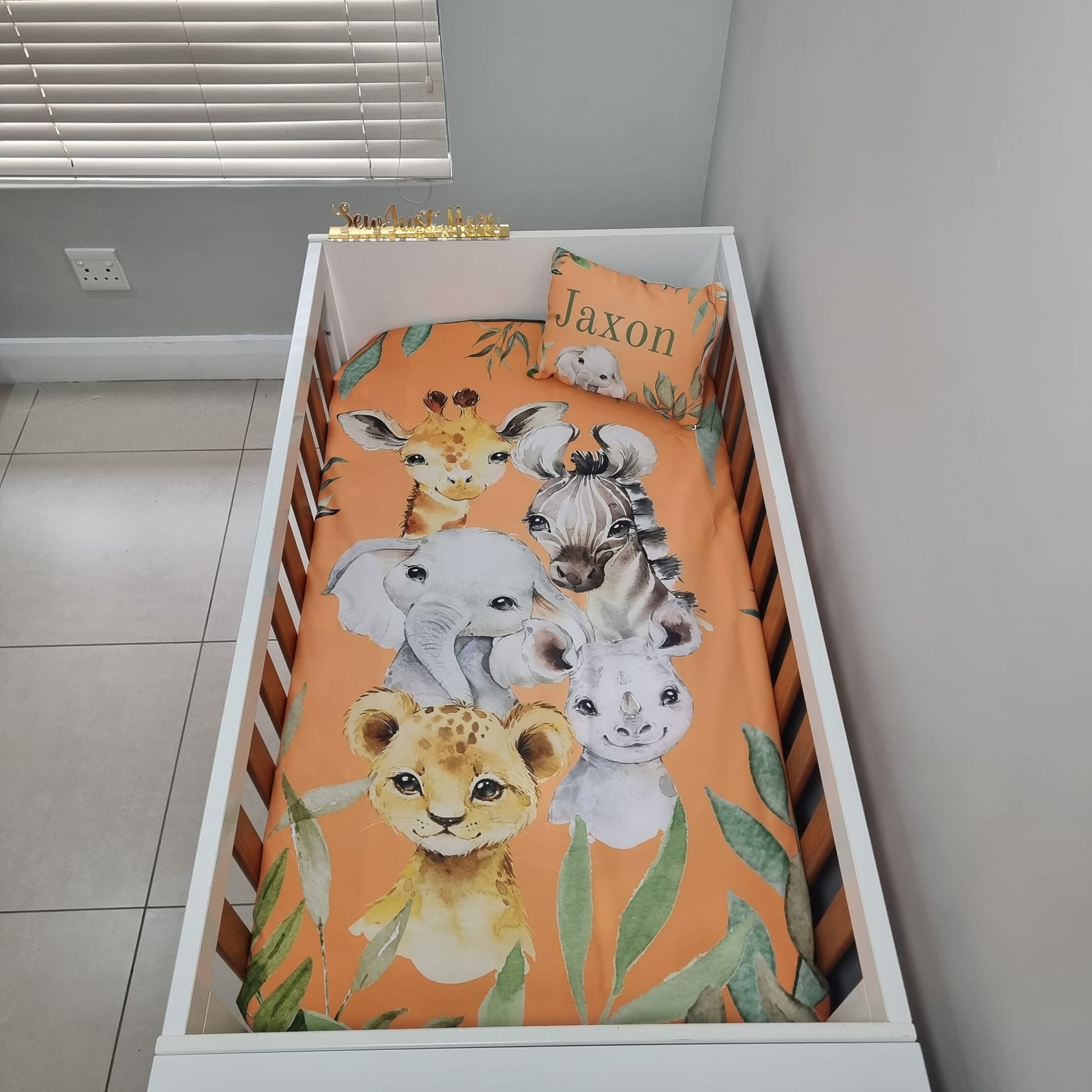 Orange Safari - Sew Just More