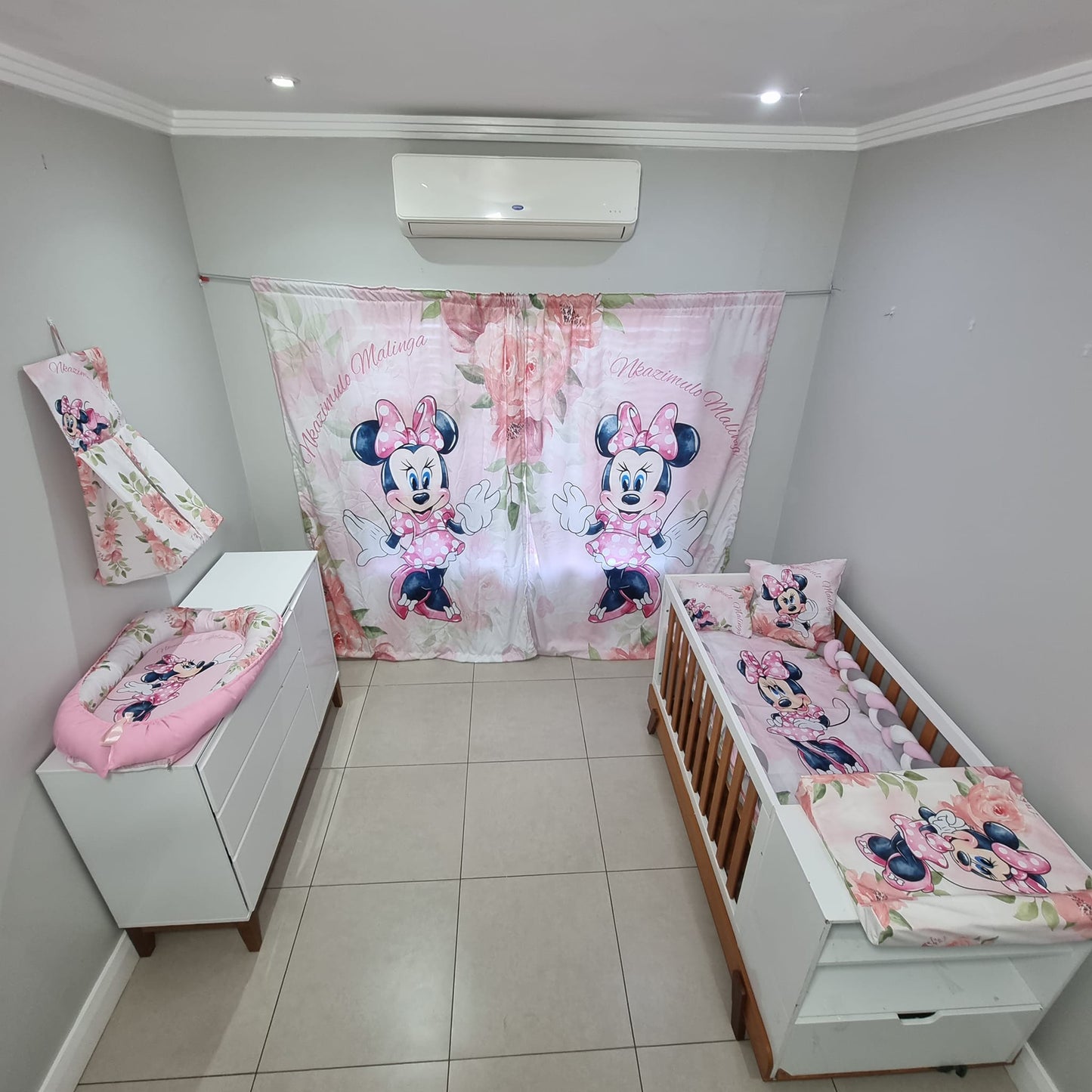 Floral Minnie Mouse - Sew Just More