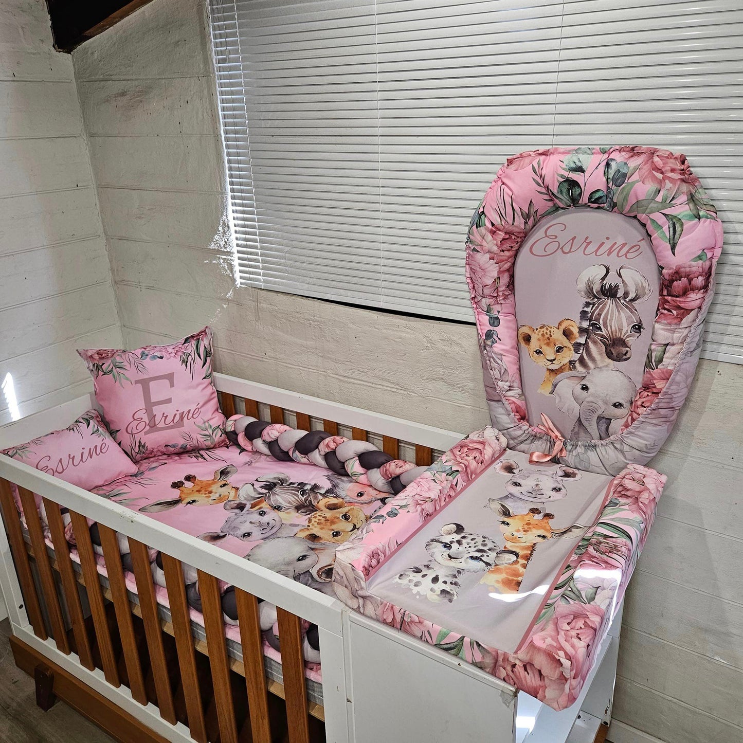 Pink Girly Peony Safari - Sew Just More