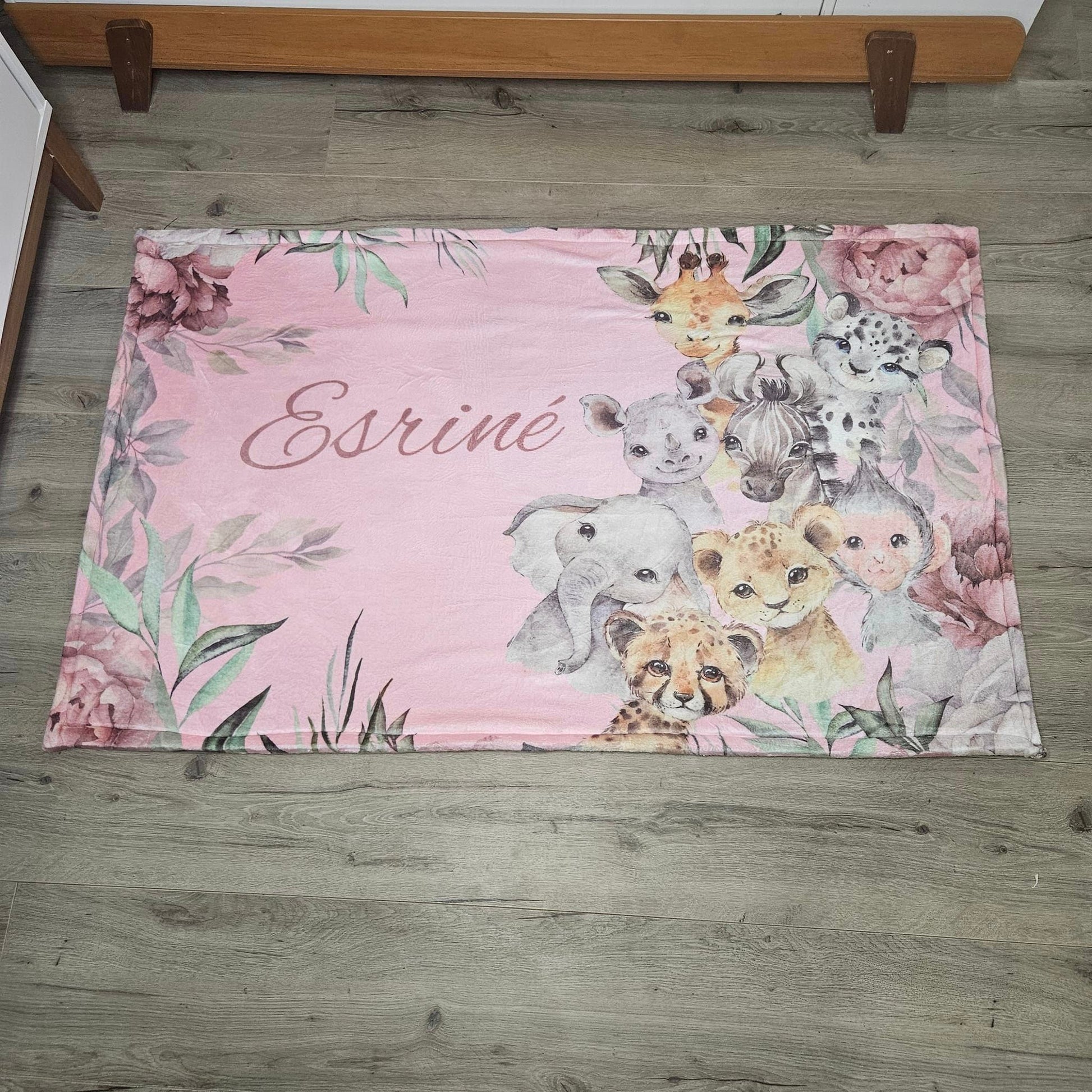 Pink Girly Peony Safari - Sew Just More