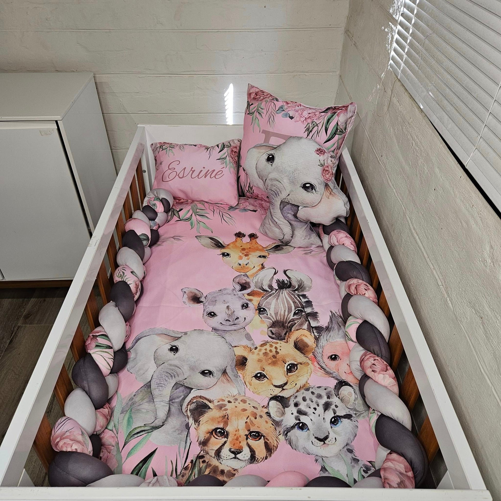 Pink Girly Peony Safari - Sew Just More