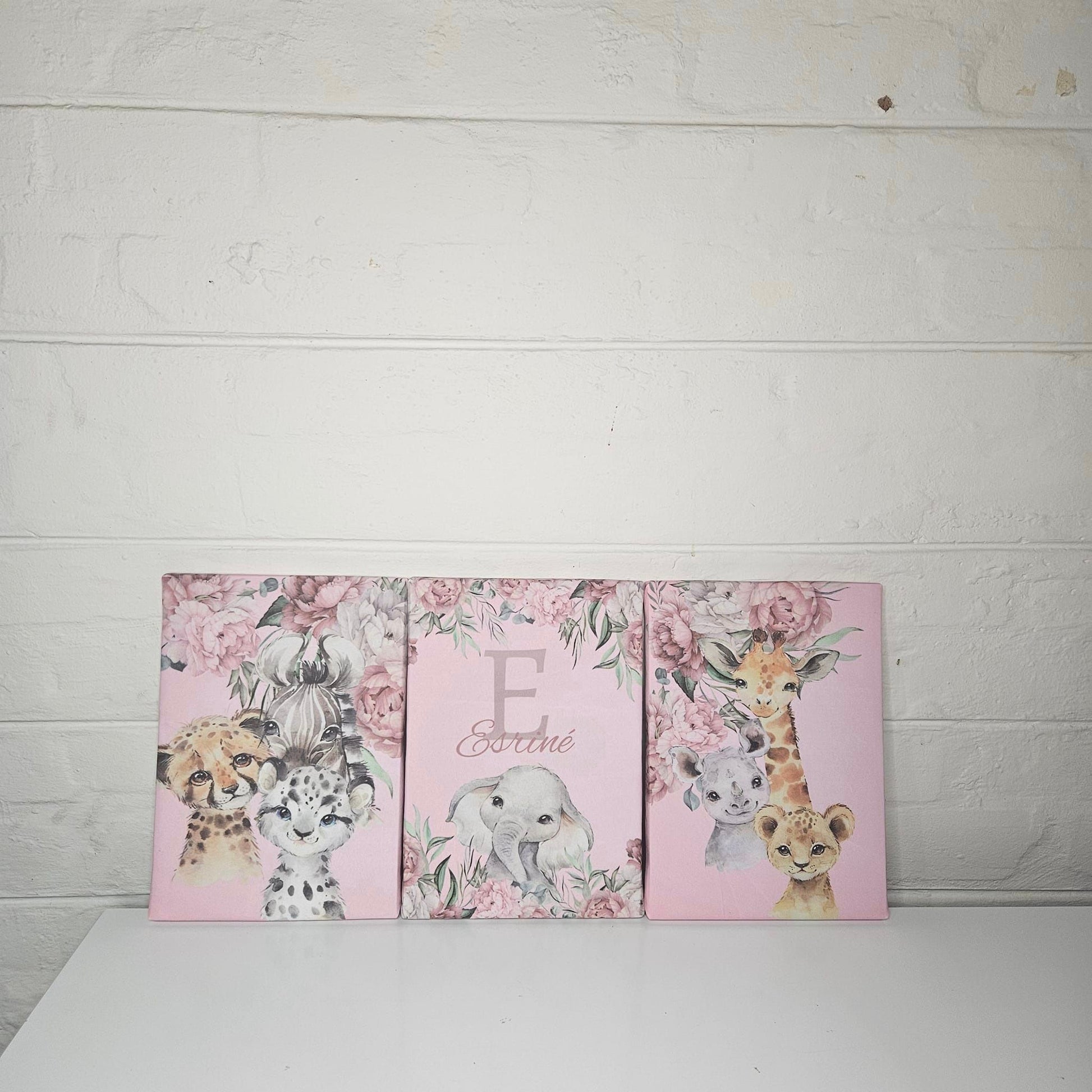 Pink Girly Peony Safari - Sew Just More