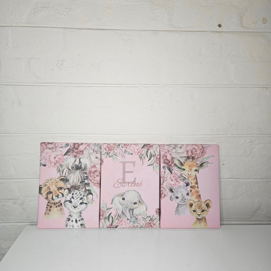 Pink Girly Peony Safari - Sew Just More