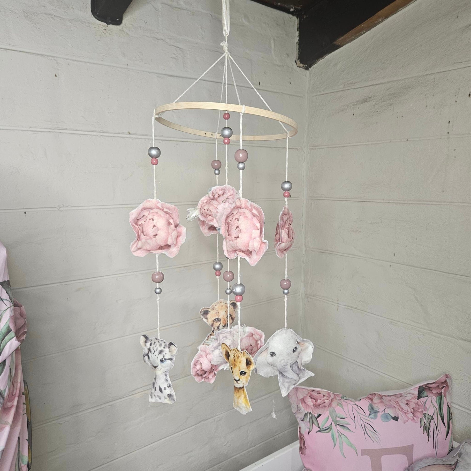 Pink Girly Peony Safari - Sew Just More