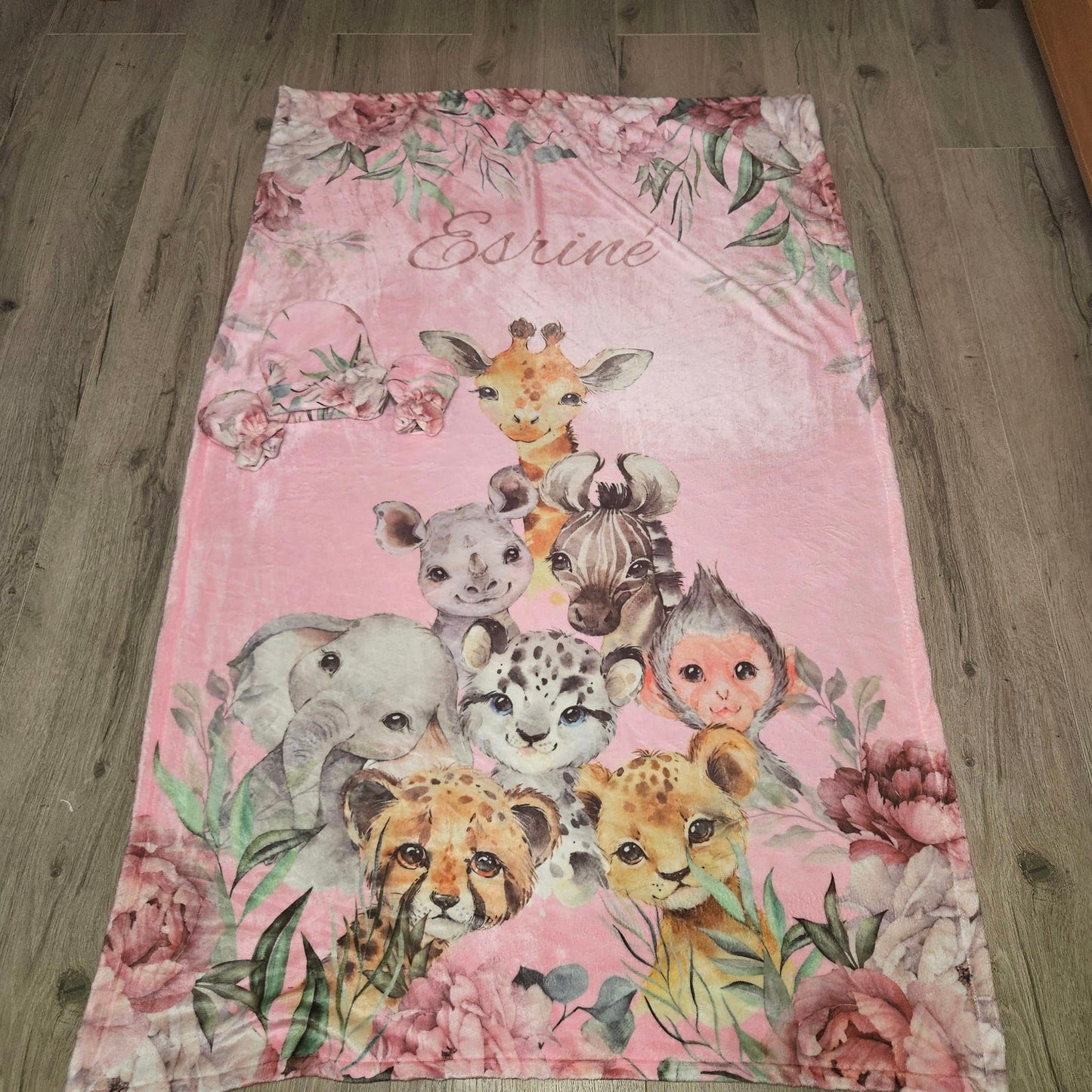 Pink Girly Peony Safari - Sew Just More
