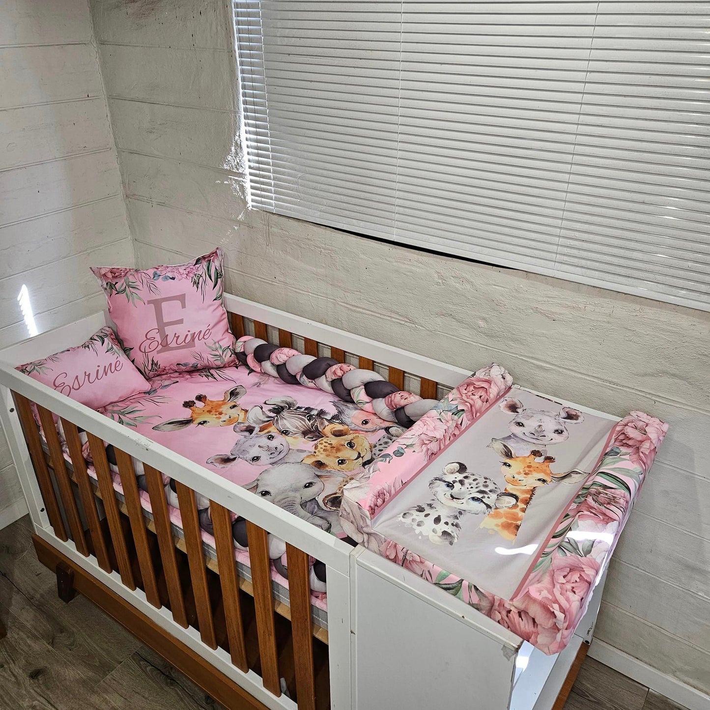 Pink Girly Peony Safari - Sew Just More