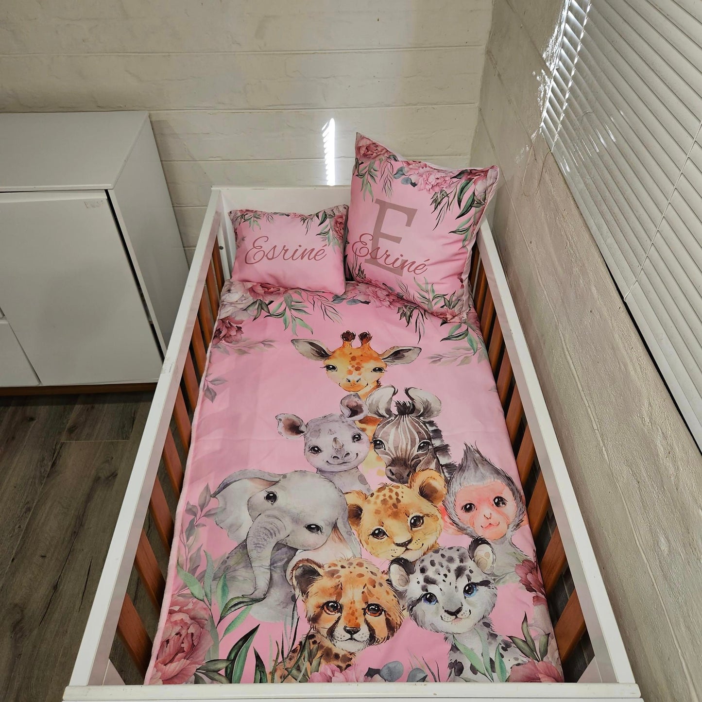 Pink Girly Peony Safari - Sew Just More