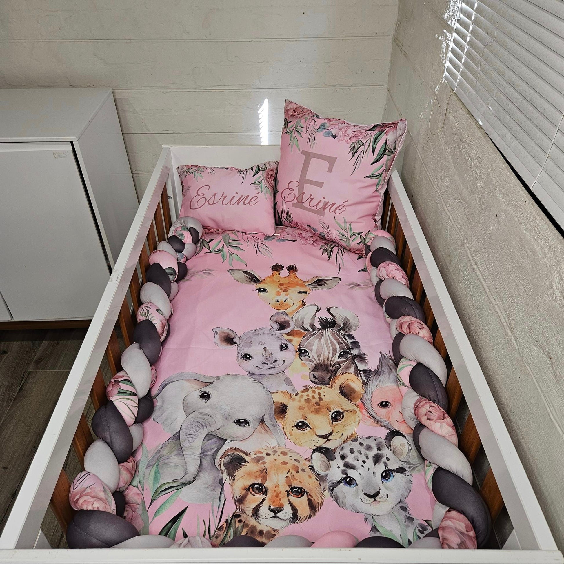 Pink Girly Peony Safari - Sew Just More