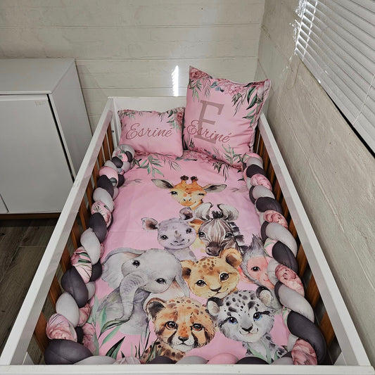 Pink Girly Peony Safari - Sew Just More