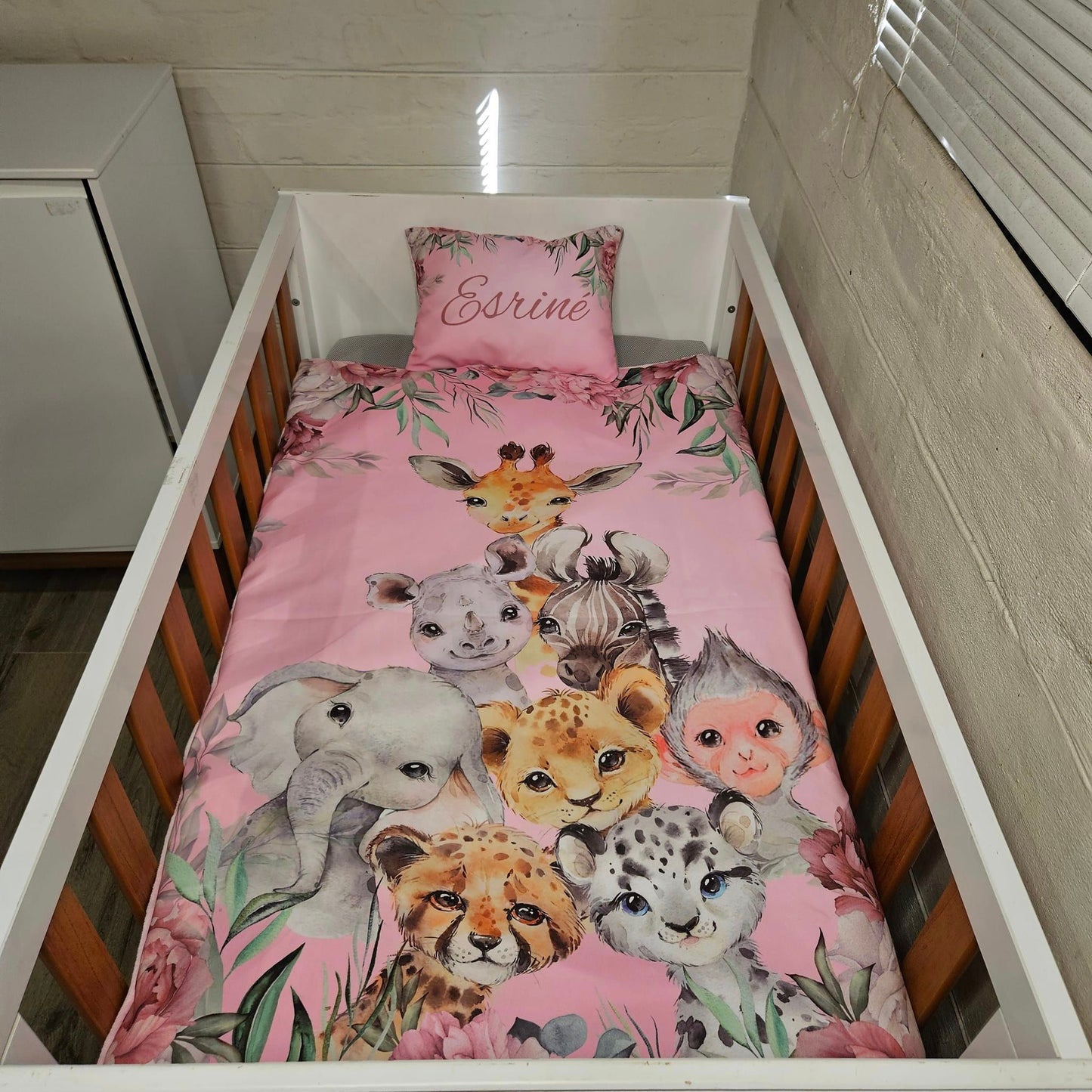 Pink Girly Peony Safari - Sew Just More