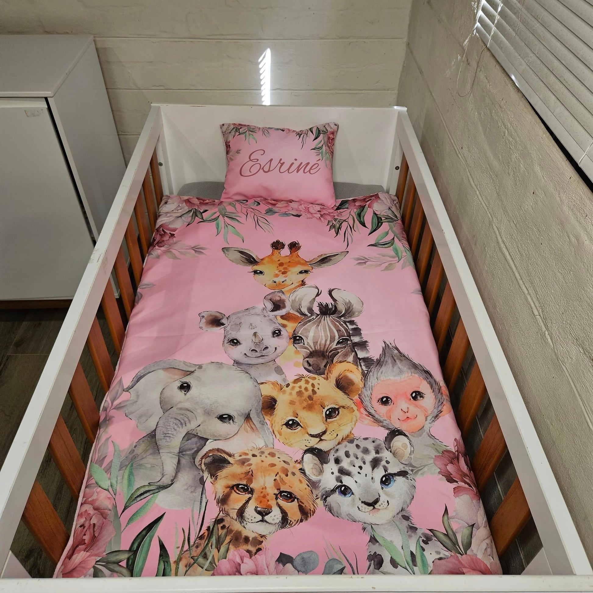 Pink Girly Peony Safari - Sew Just More