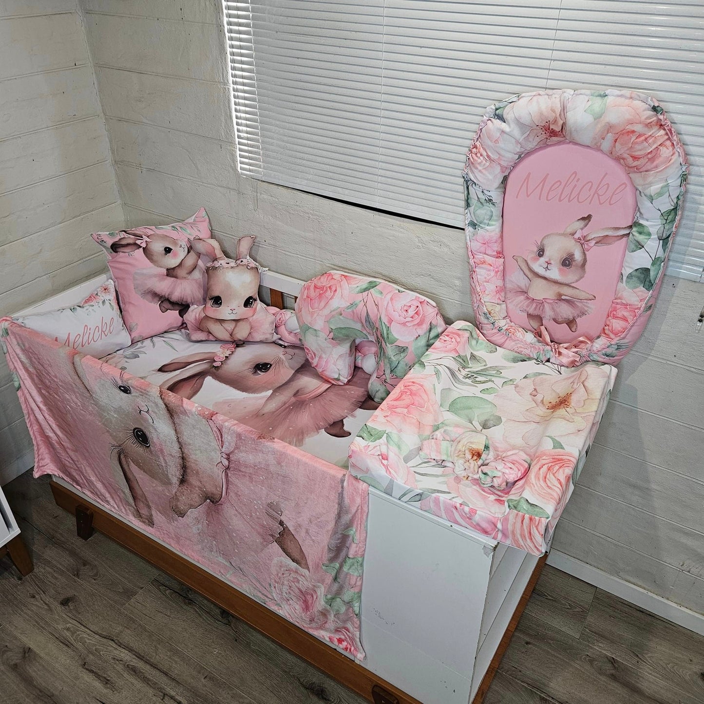 Blush Ballerina Bunny - Sew Just More