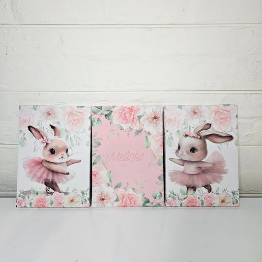 Blush Ballerina Bunny - Sew Just More