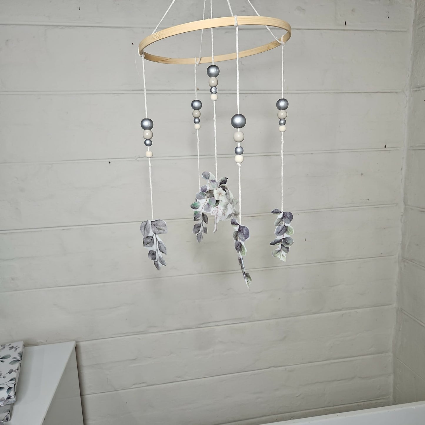 Sage Pennygum cot linen